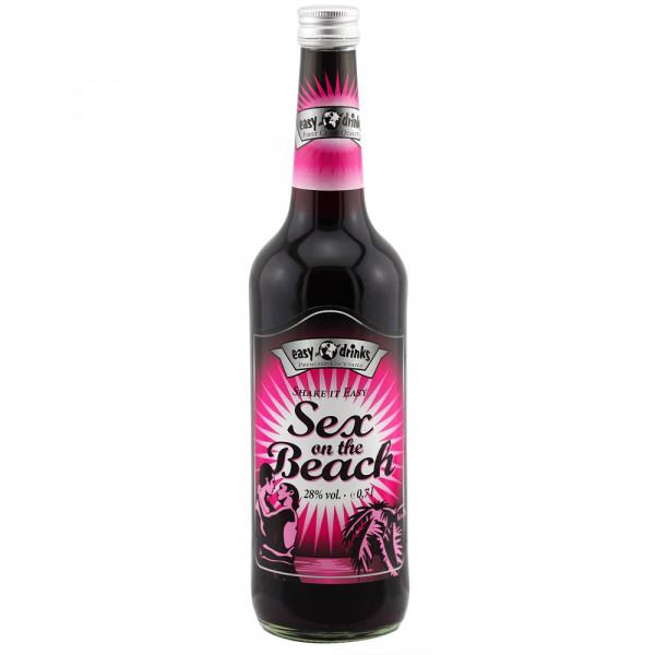 Sex on the Beach alcoholic cocktail syrup